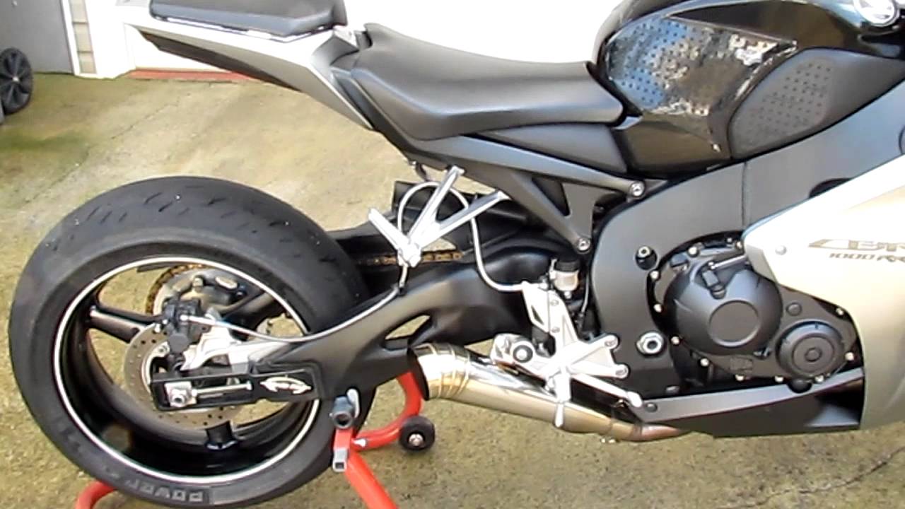 2008 Honda CBR 1000 Sound Test.MOV