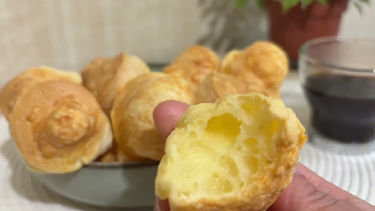 Pão de Queijo de Liquidificador na Air Fryer | Facil, Rápido e Mineiro