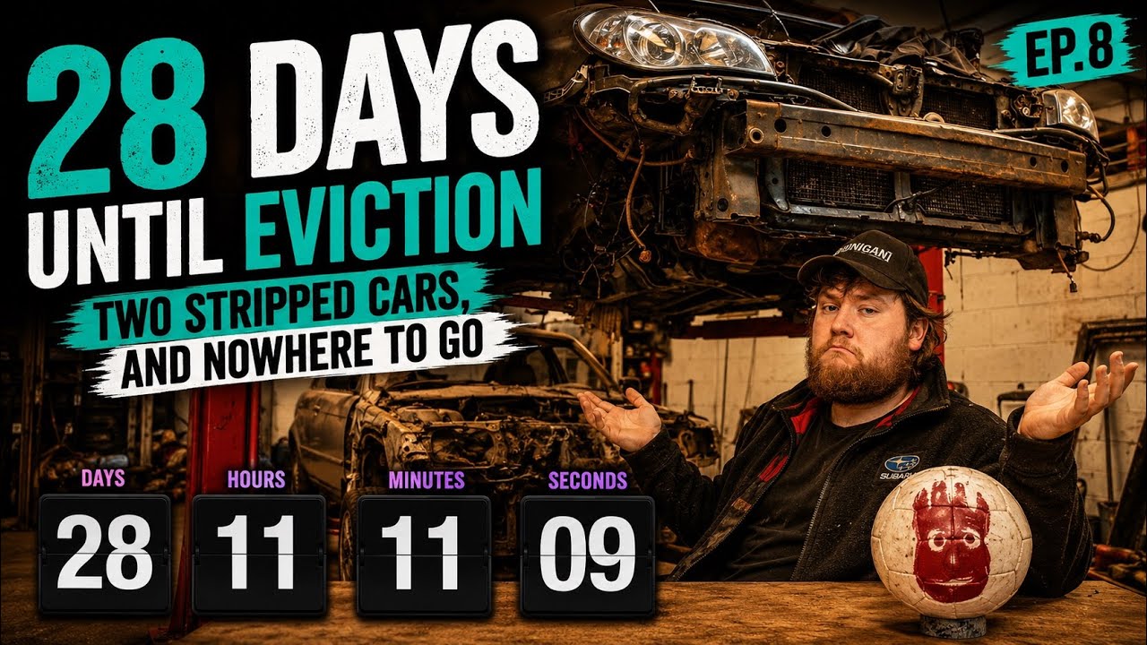 28 days until eviction, two stripped cars, and nowhere to go | ep.8