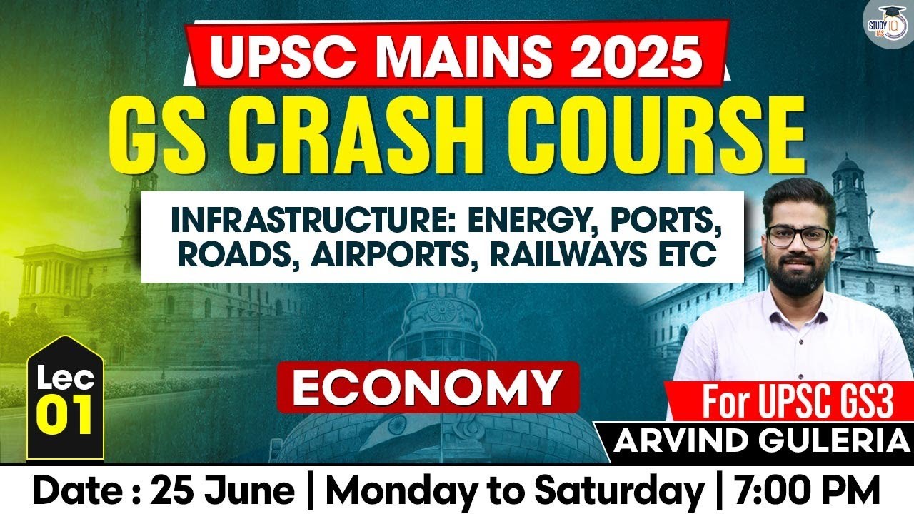 How Core Infrastructure Sectors Are Powering Economic Growth and Connectivity Across India | StudyIQ