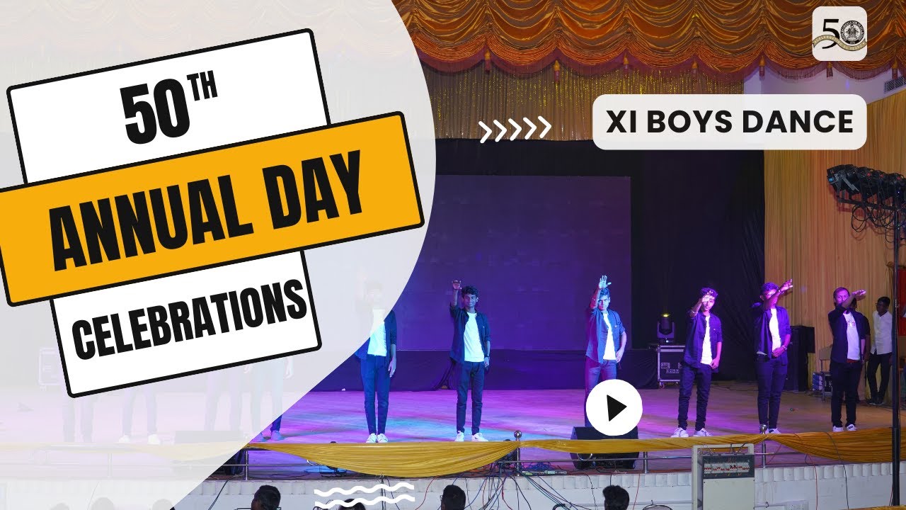 Dynamic Performance: XI Standard Boys Showcase Their Dance Skills!