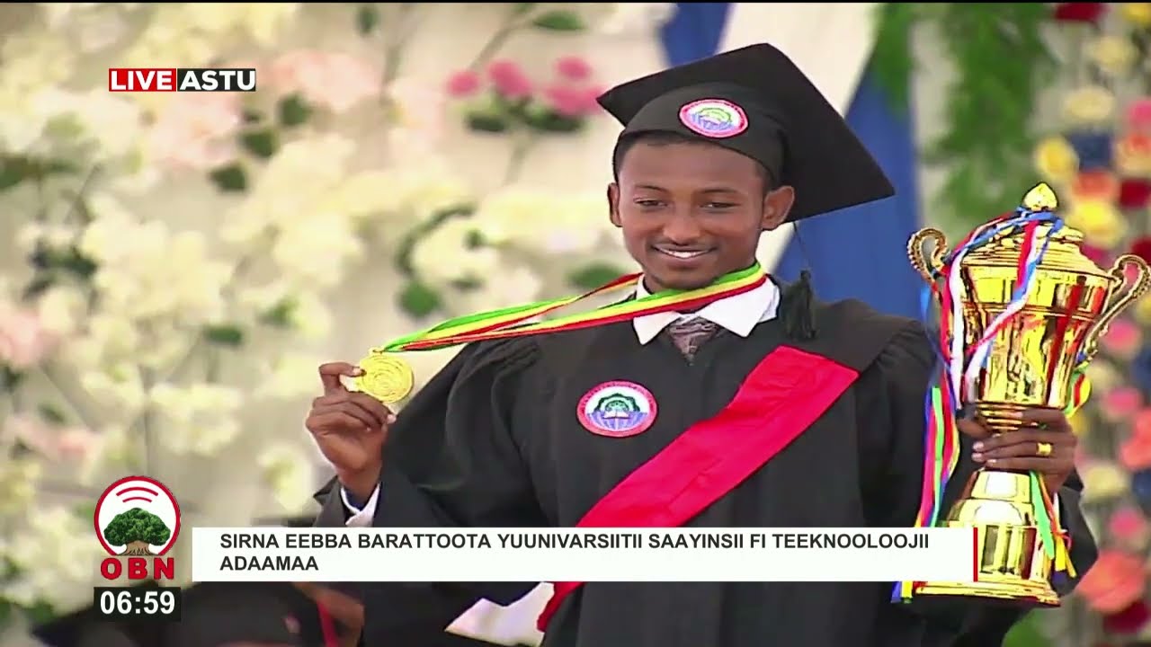 Raajii Ashannaafii, Sirna Badhaasa Addaa Yuunivarsiitii Saayinsiifi Teeknooloojii Adaamaa