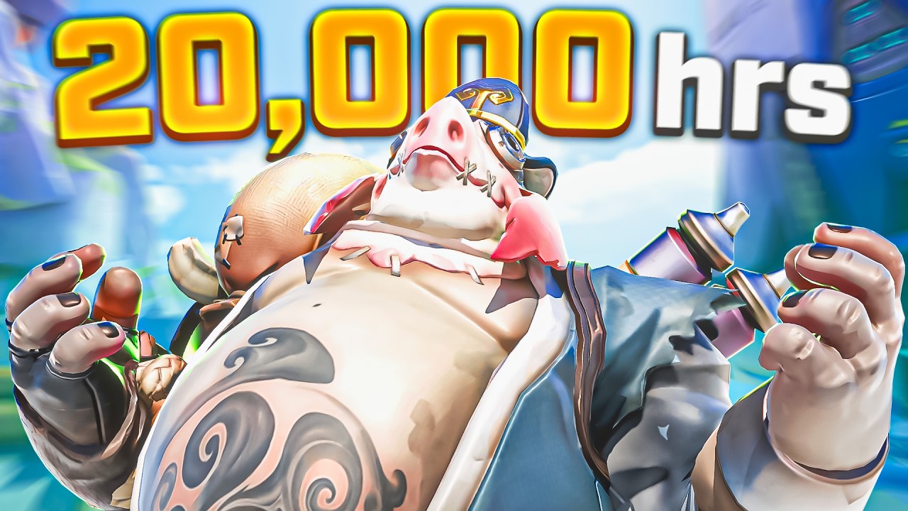 What a 20,000 HOUR Hog Main looks like! | Overwatch 2