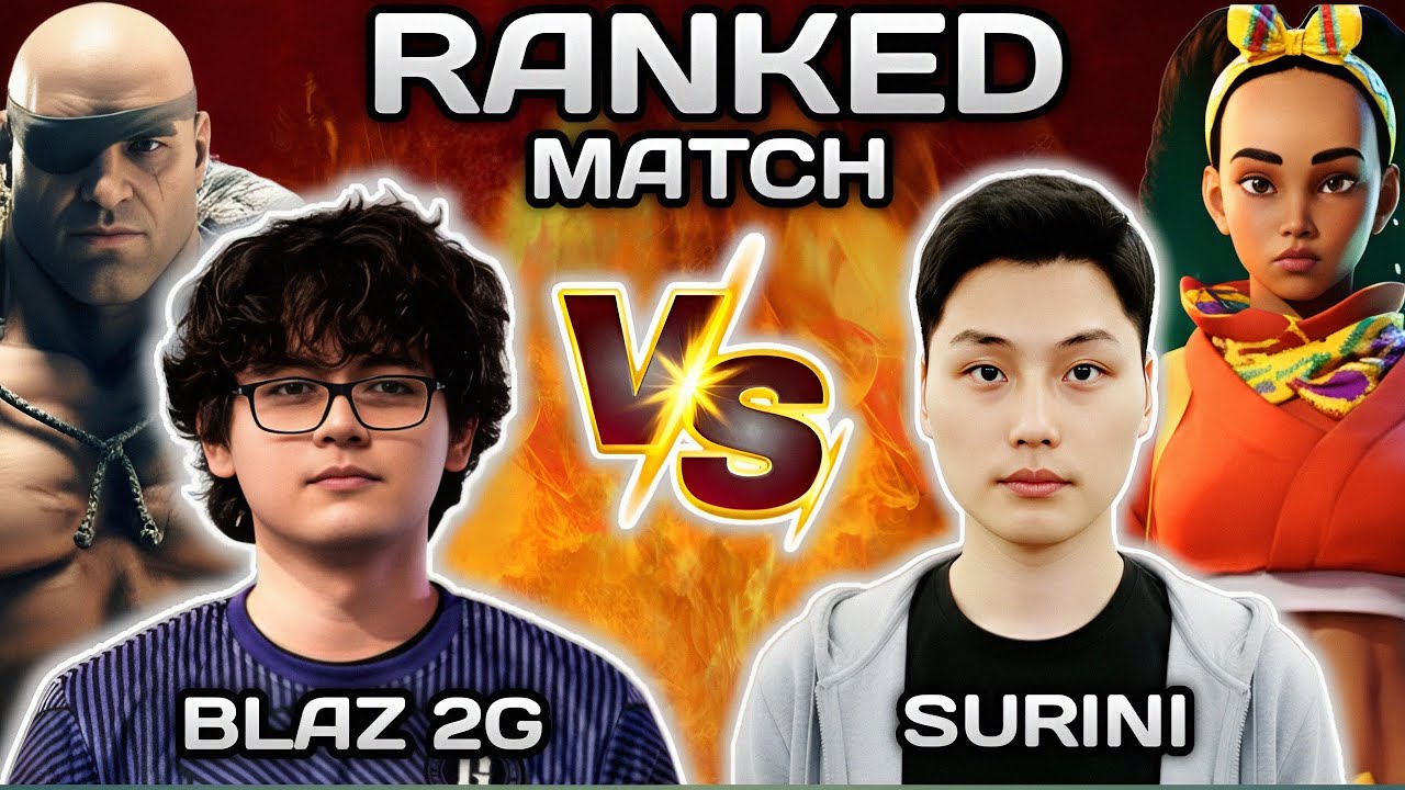 SF6 ▰ Blaz ( Sagat ) VS SURINI ( Kimberly ) HLG.