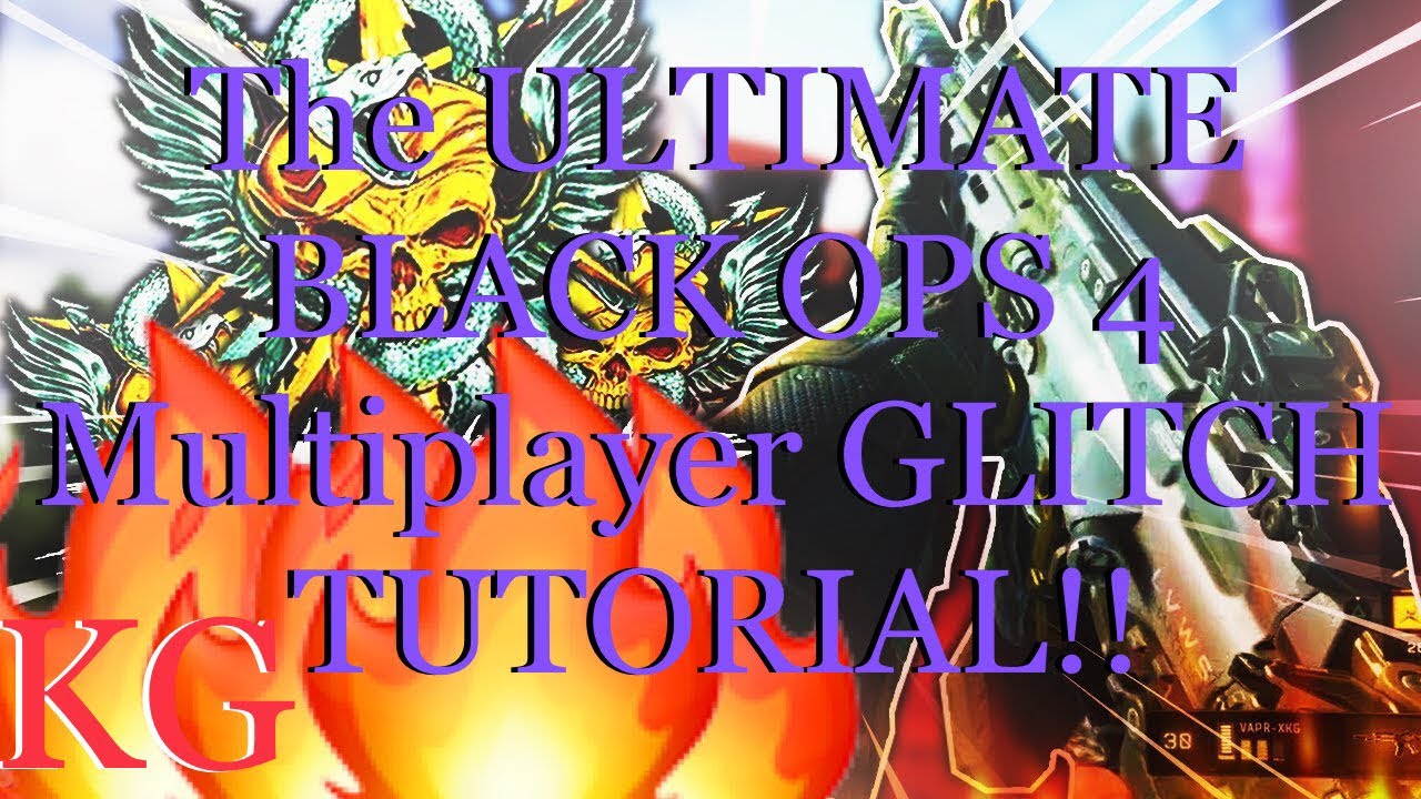 The ULTIMATE Black Ops 4 Multiplayer GLITCH Tutorial!!
