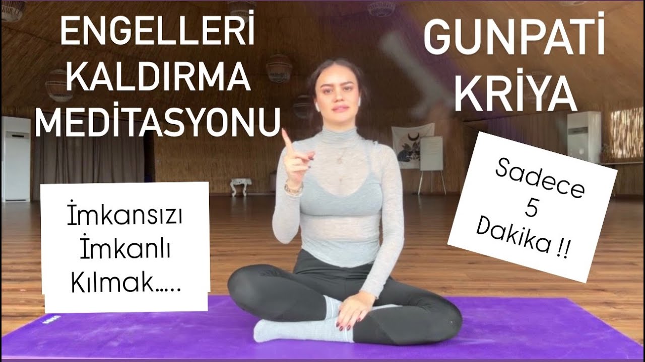 5 DAKİKALIK KISA BİR MEDİTASYON - İMKANSIZI İMKANLI KILDIĞINA İNANILAN KUNDALİNİ YOGA MANTRASI