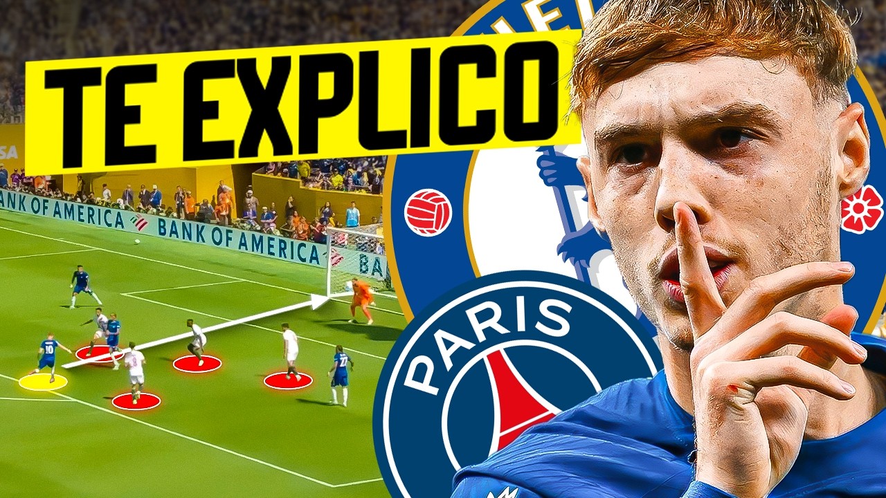 COMO O CHELSEA AMASSOU O PSG NA FINAL DO MUNDIAL
