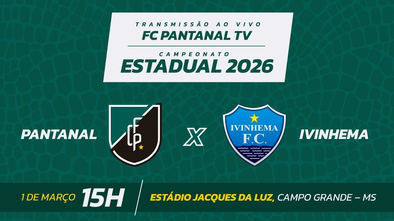 FC Pantanal SAF x Ivinhema
