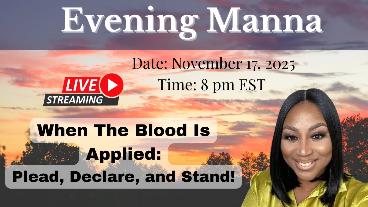 When The Blood Is Applied: Plead, Declare, and Stand