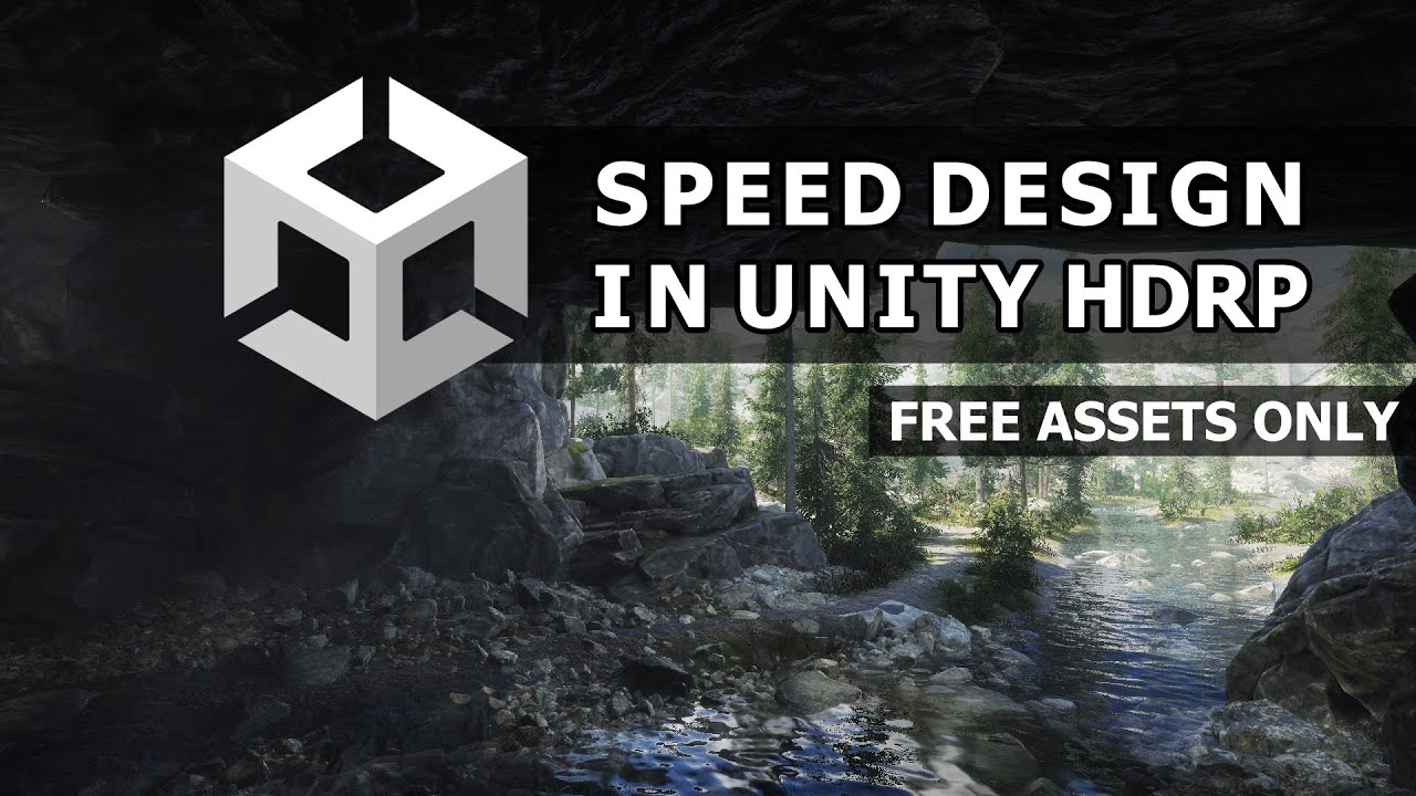Inside Cave | Free Assets Only | Environment Design | Level Art | Speed Level Design | Unity | HDRP