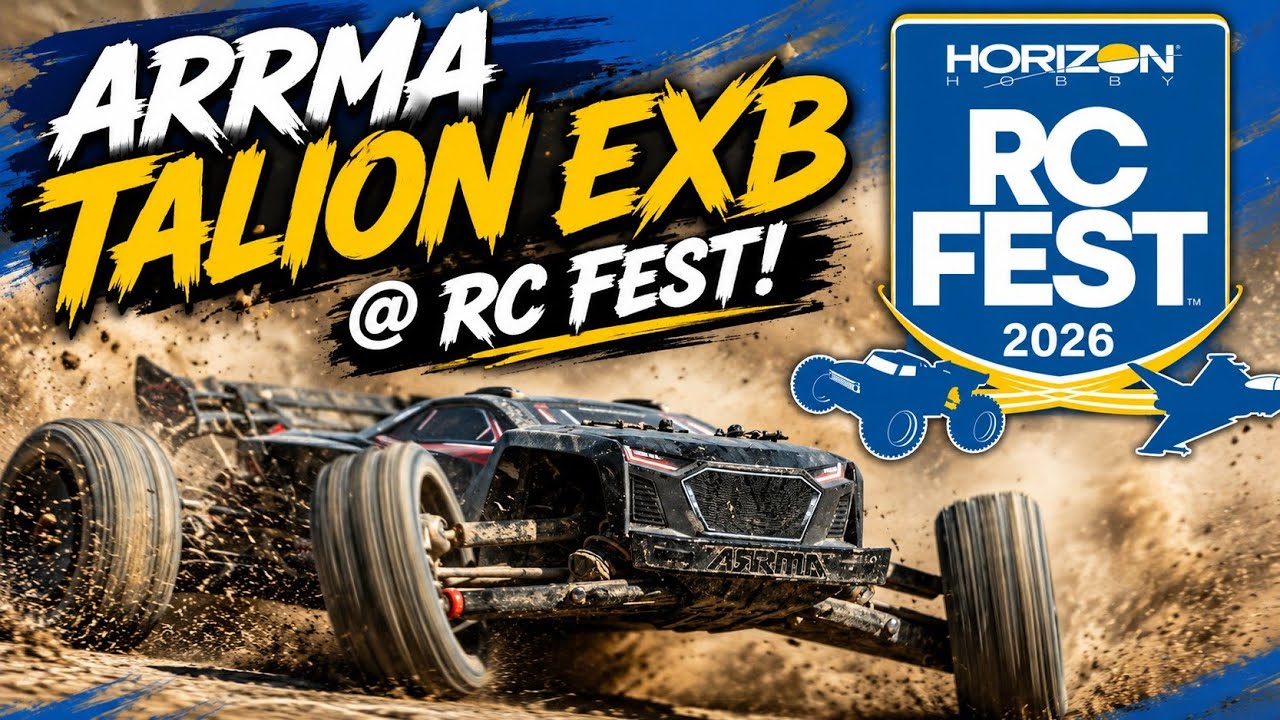 ARRMA TALION сходит с ума на Horizon Hobby RC Fest 2026! 🔥