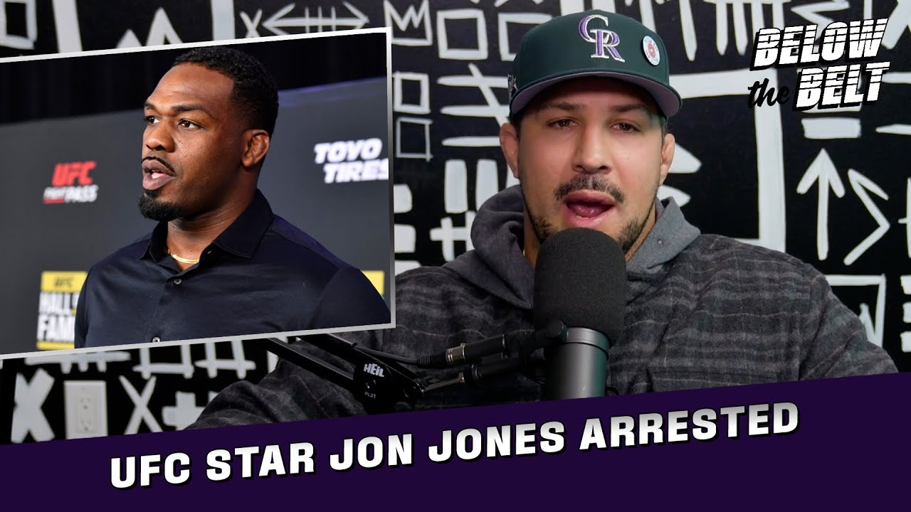 Reaction to Jon Jones Arrest in Vegas | BELOW THE BELT with Brendan Schaub