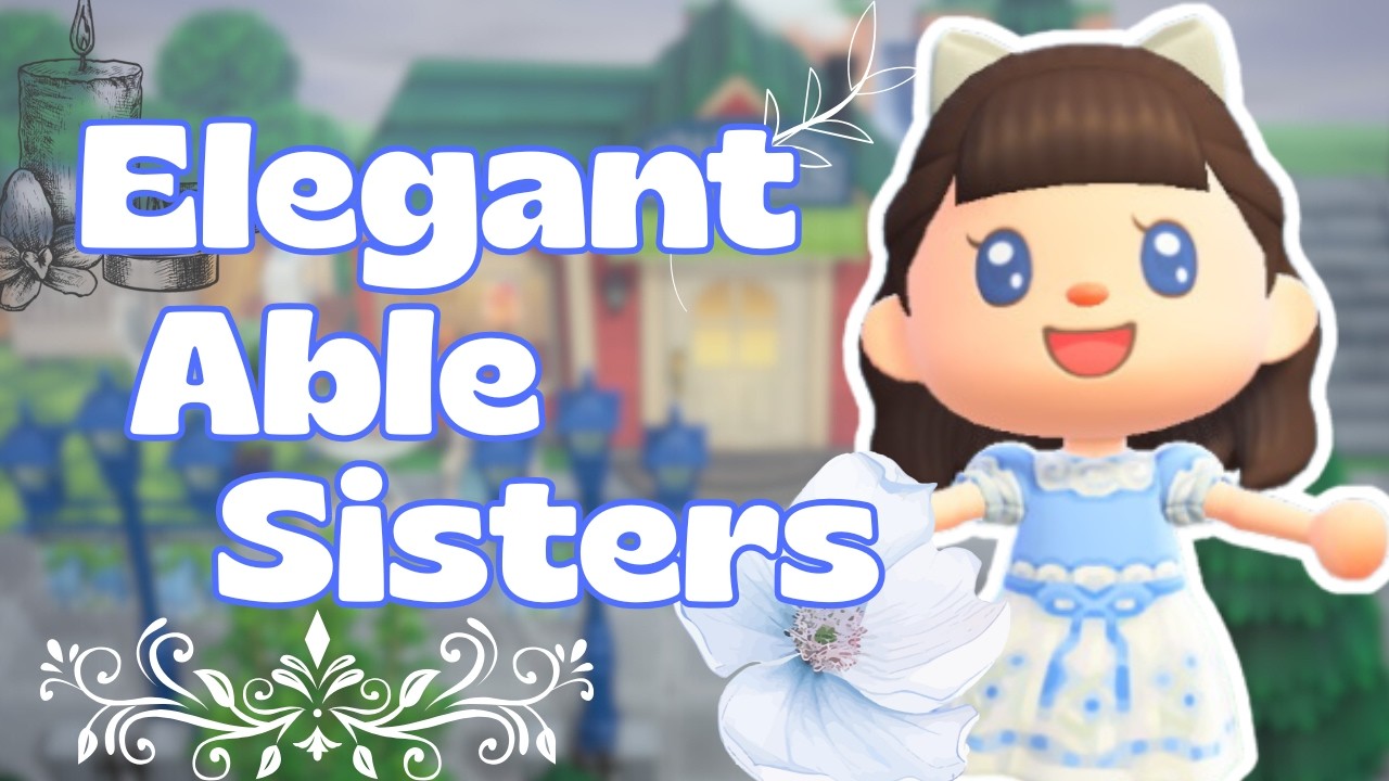 Elegant Able Sisters | Elegantcore Island | Animal Crossing New Horizons | ACNH