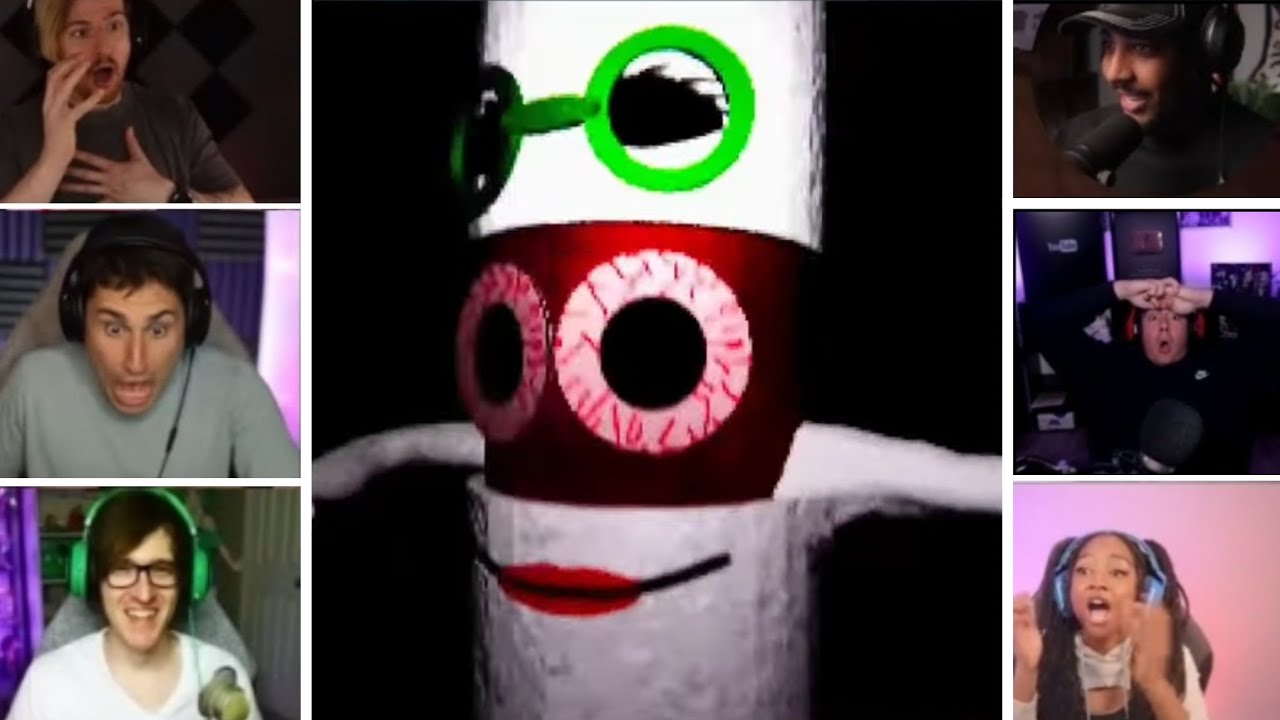 Gamers react to Mrs Chalk's jumpscare (Ring Academy)