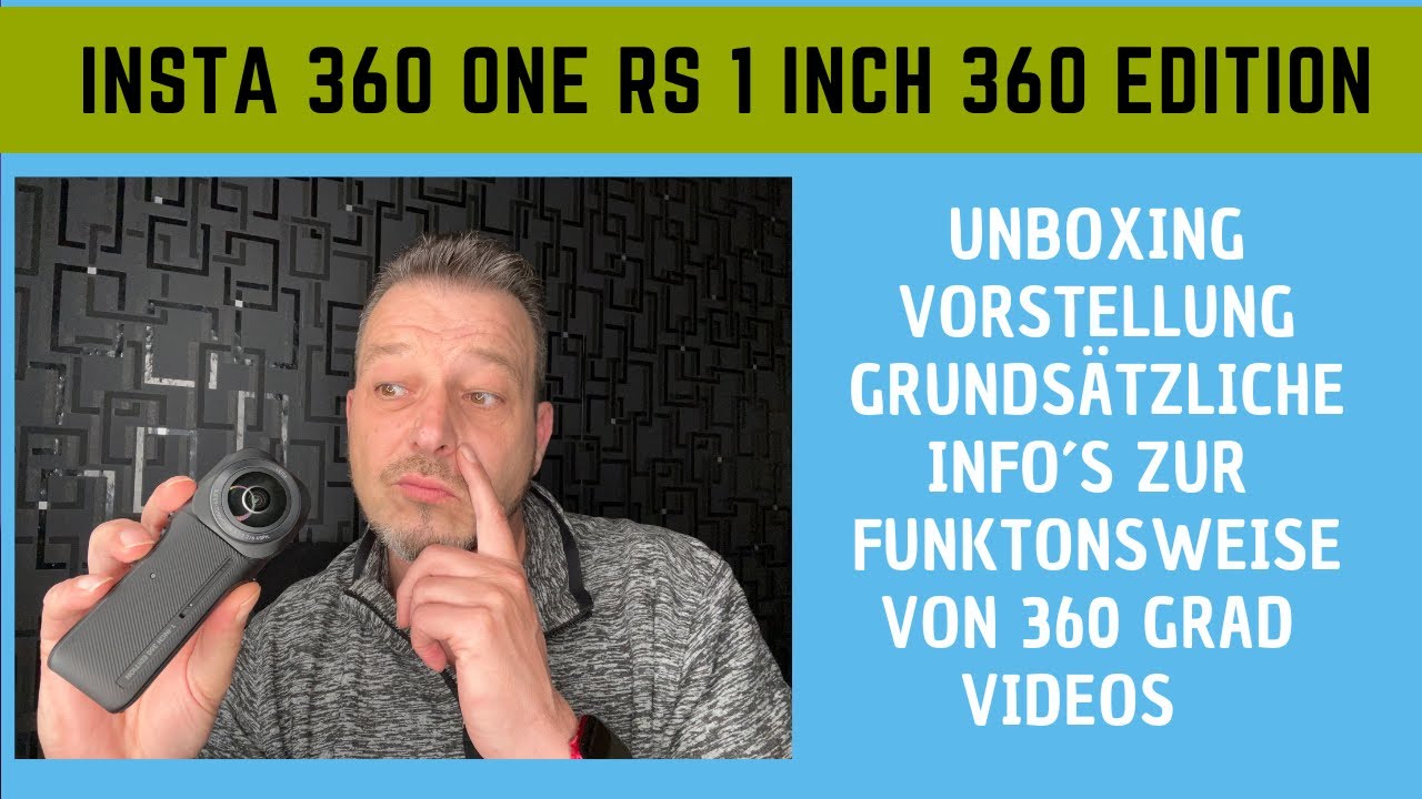 Insta 360 One RS 1 inch 360 Edition Vorstellung, Mic Adapter und -Halter. Auch für Anfänger?