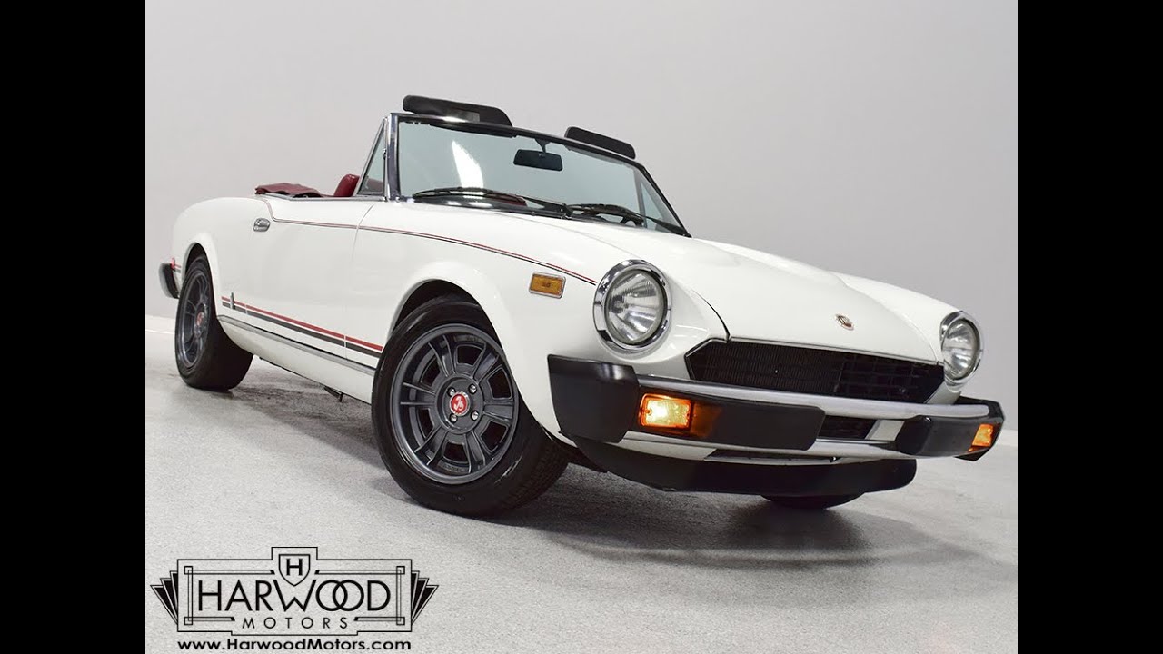 119080 1980 Fiat Spider 2000 *SOLD*