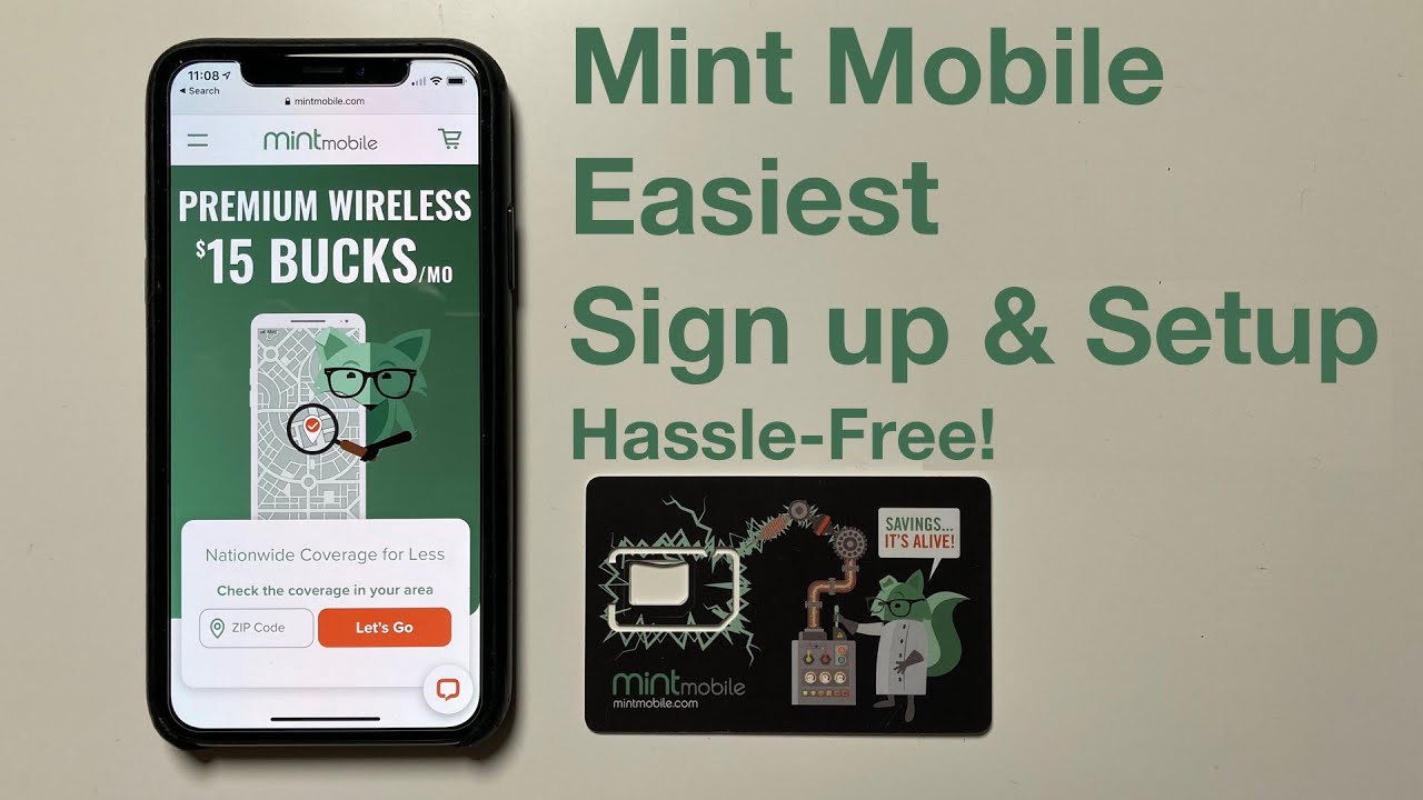 Mint Mobile Hassle-Free Sign Up & Setup
