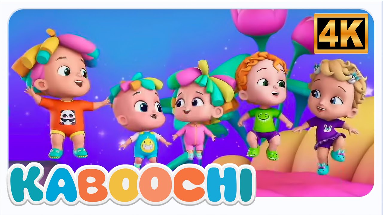 Fünf kleine Babys 👶🎵 | Klassischer Kinderreim und Gedicht für Kinder