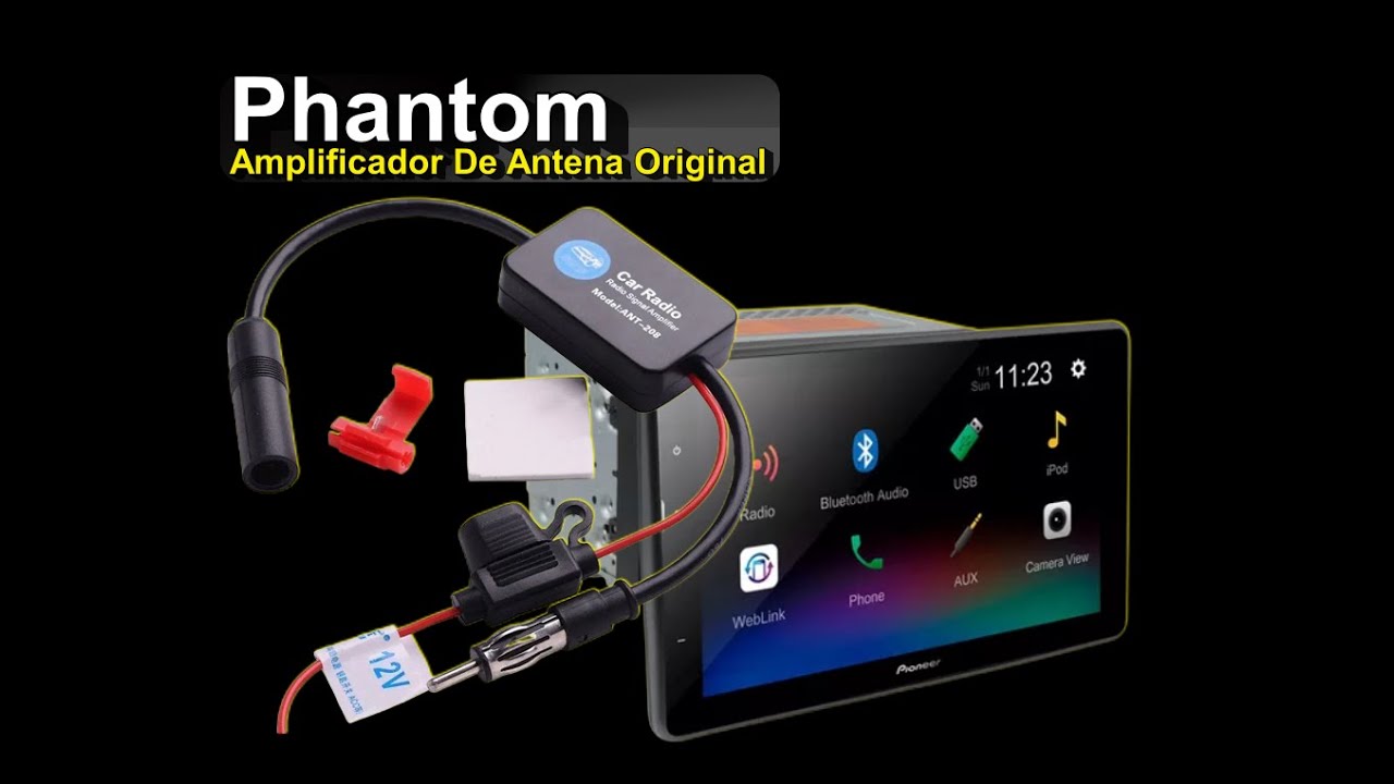 Phantom Amplificador De Antena Original
