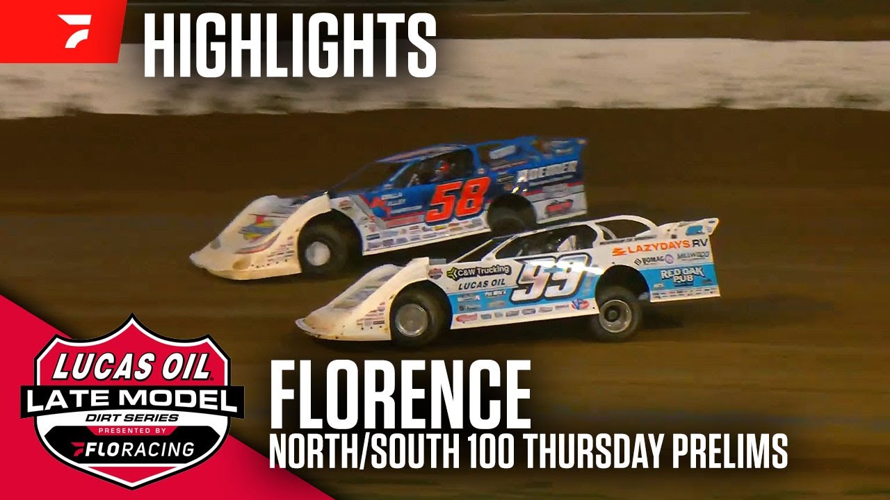 Thursday Twin 25s | Lucas Oil North/South 100 at Florence Speedway 8/7/25 | Highlights