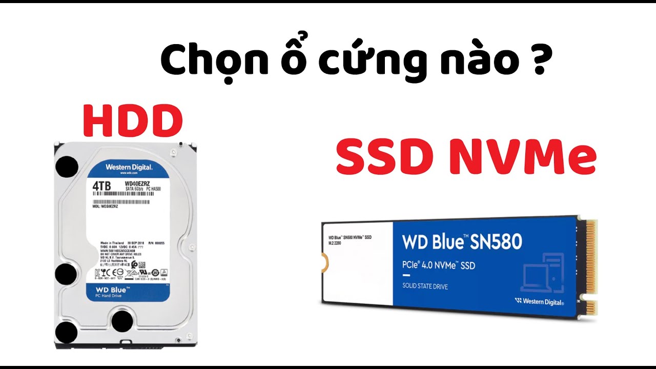 Chọn Ổ Cứng Cho Máy Tính. Kiến thức về ổ cứng.