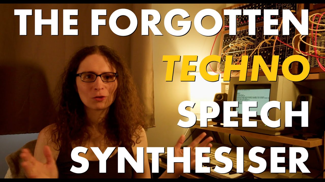 The forgotten techno speech synthesiser