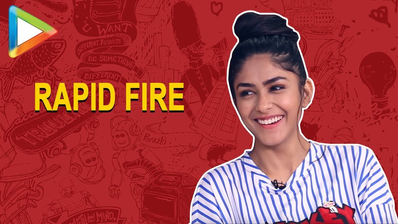 Hrithik ya John ? Who is HOTTER ? Mrunal Thakur’s EPIC answer | Baahubali | Rapid Fire