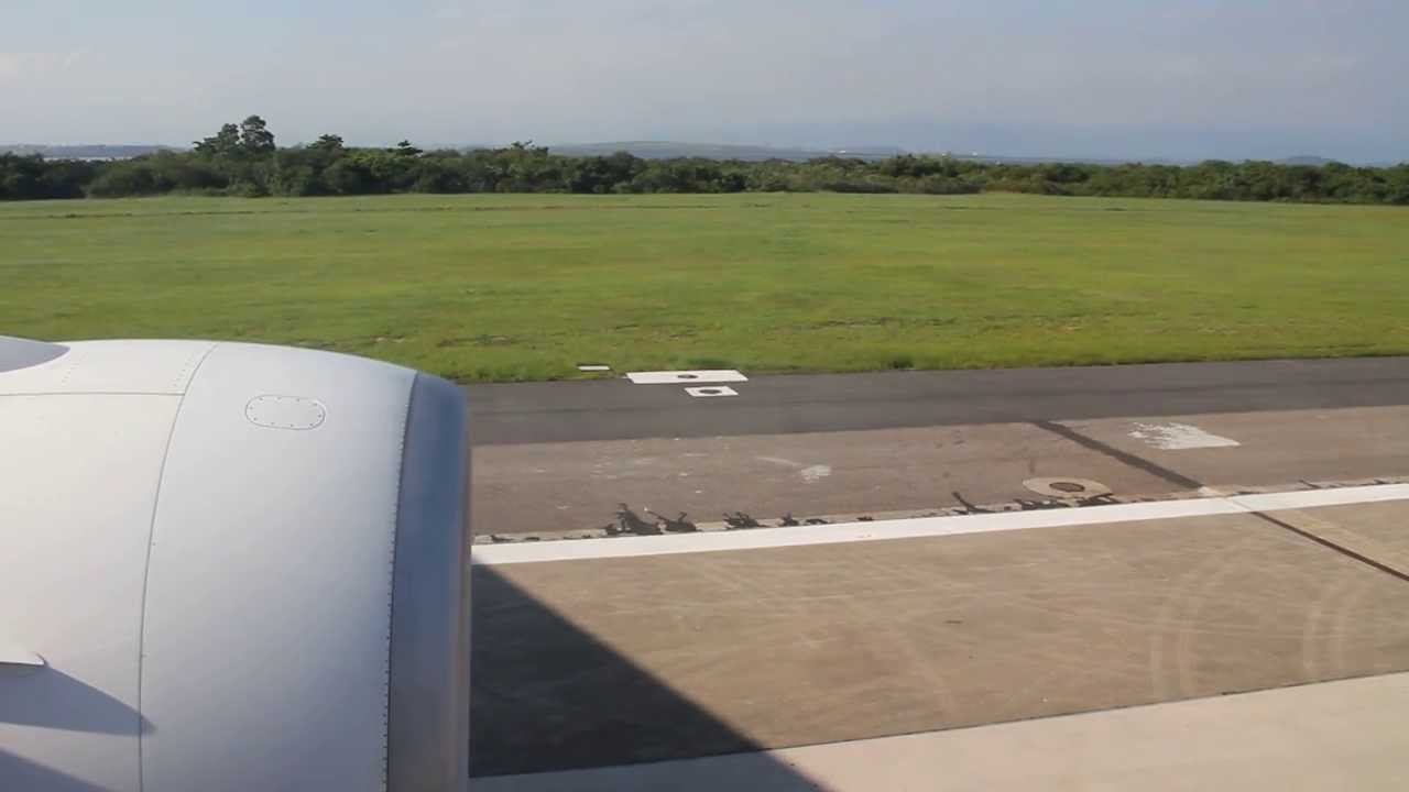 Takeoff from Rio de Janeiro (GIG) on Emirates Boeing 777-300ER