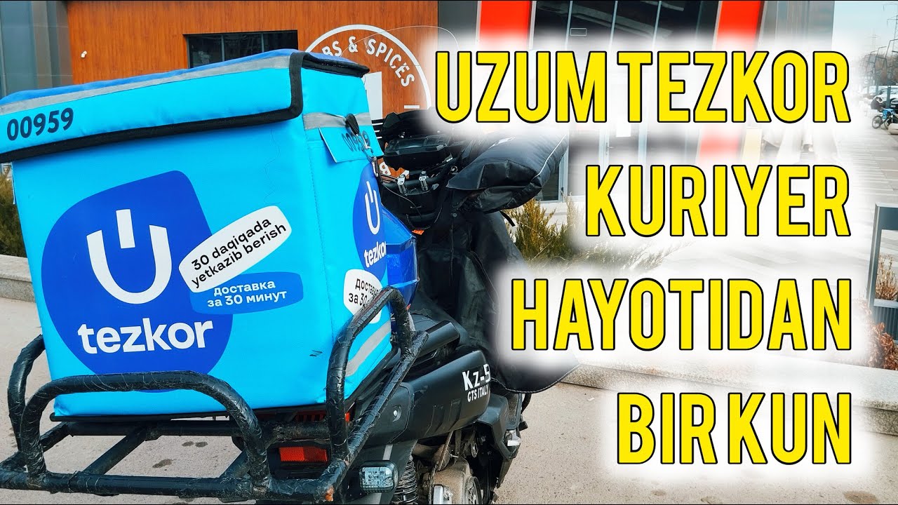 Uzum Tezkor. Kuriyer hayotidan bir kun.