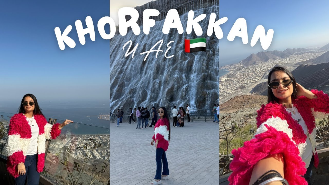 || Day 1 of 2026 AT KHORFAKKAN CORNICHE | Al RAFISAH DAM | WATERFALL | HIDDEN GEM OF UAE🇦🇪||