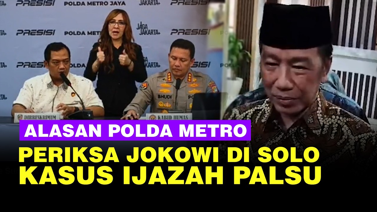 Terkuak! Alasan Polda Metro Jaya Periksa Jokowi di Polresta Solo Kasus Dugaan Ijazah Palsu