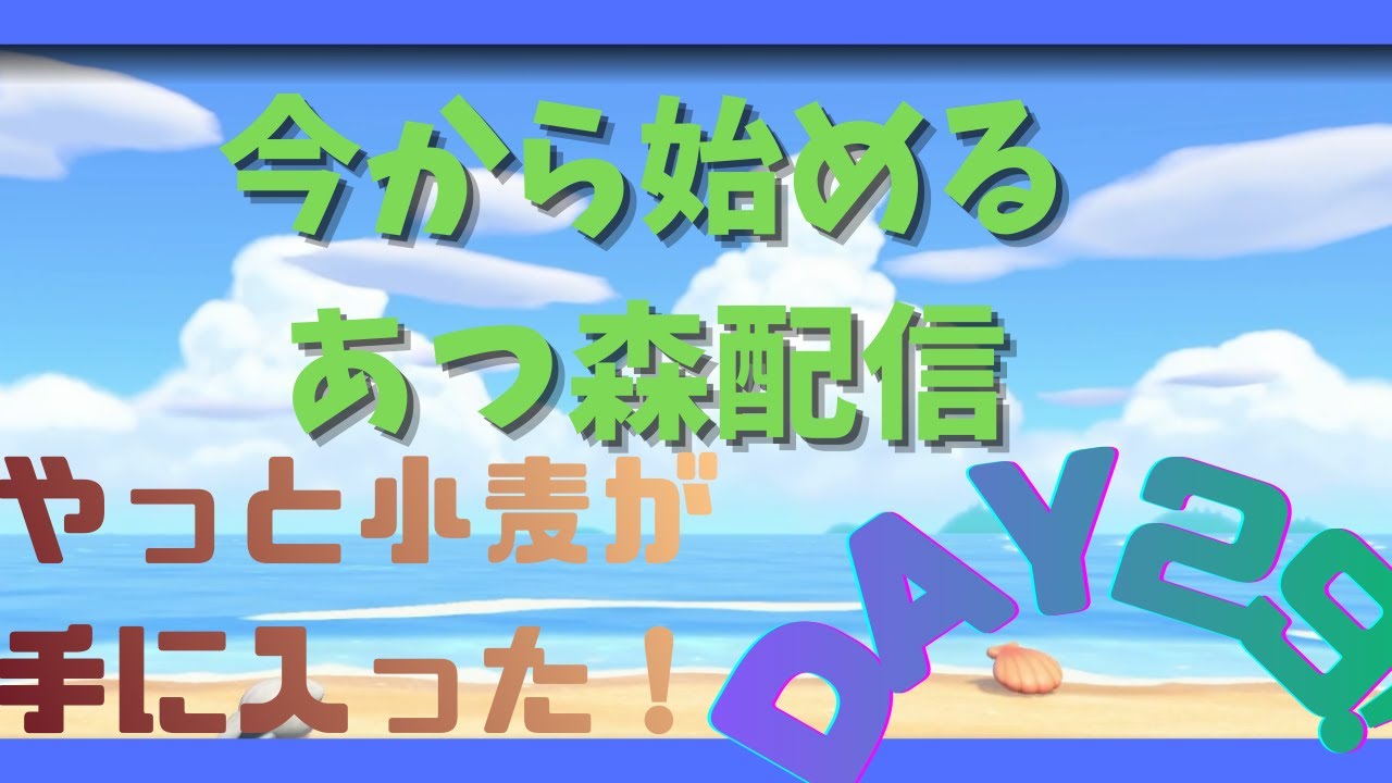あつ森は雪かきがなくていいね あつ森配信DAY29