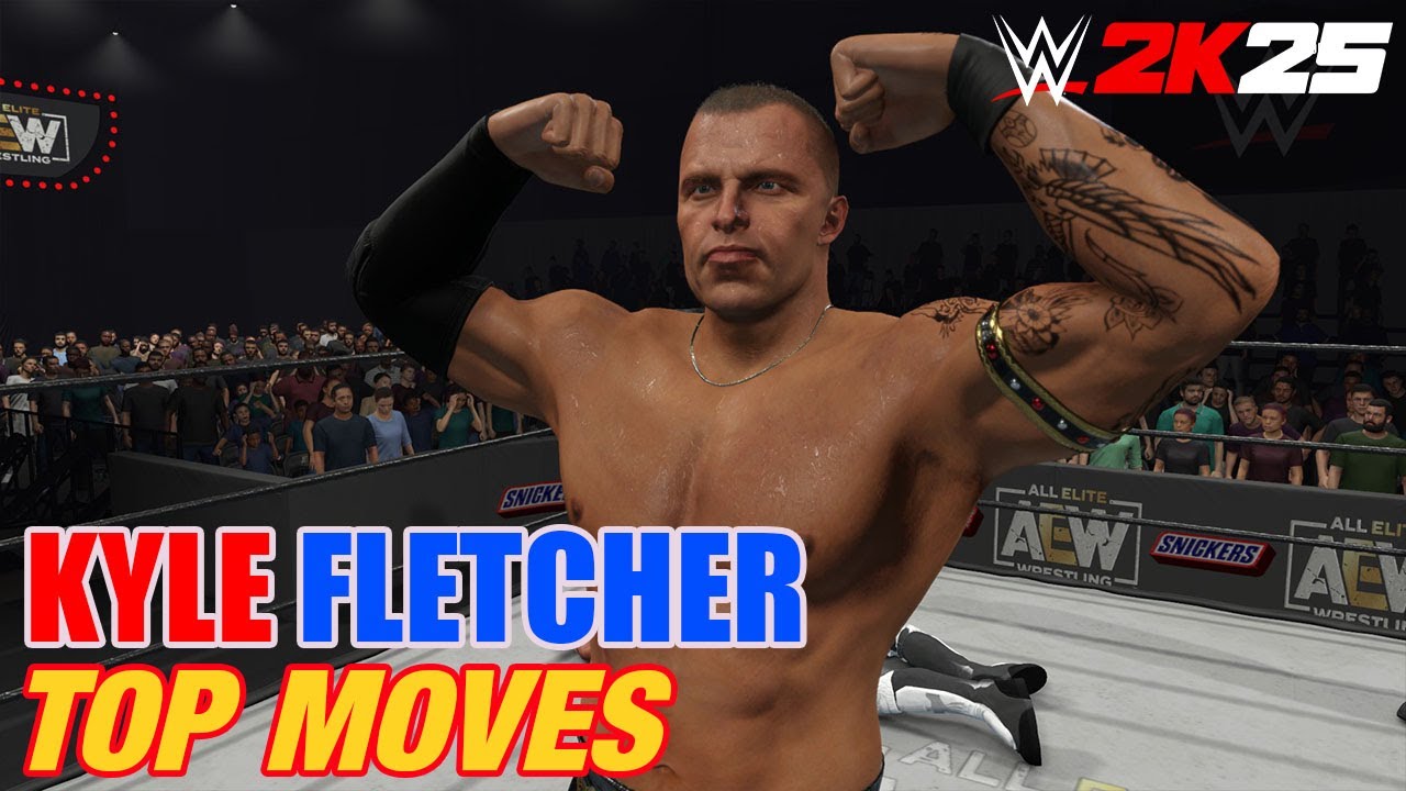 KYLE FLETCHER – TOP 20 MOVES IN WWE 2K25!