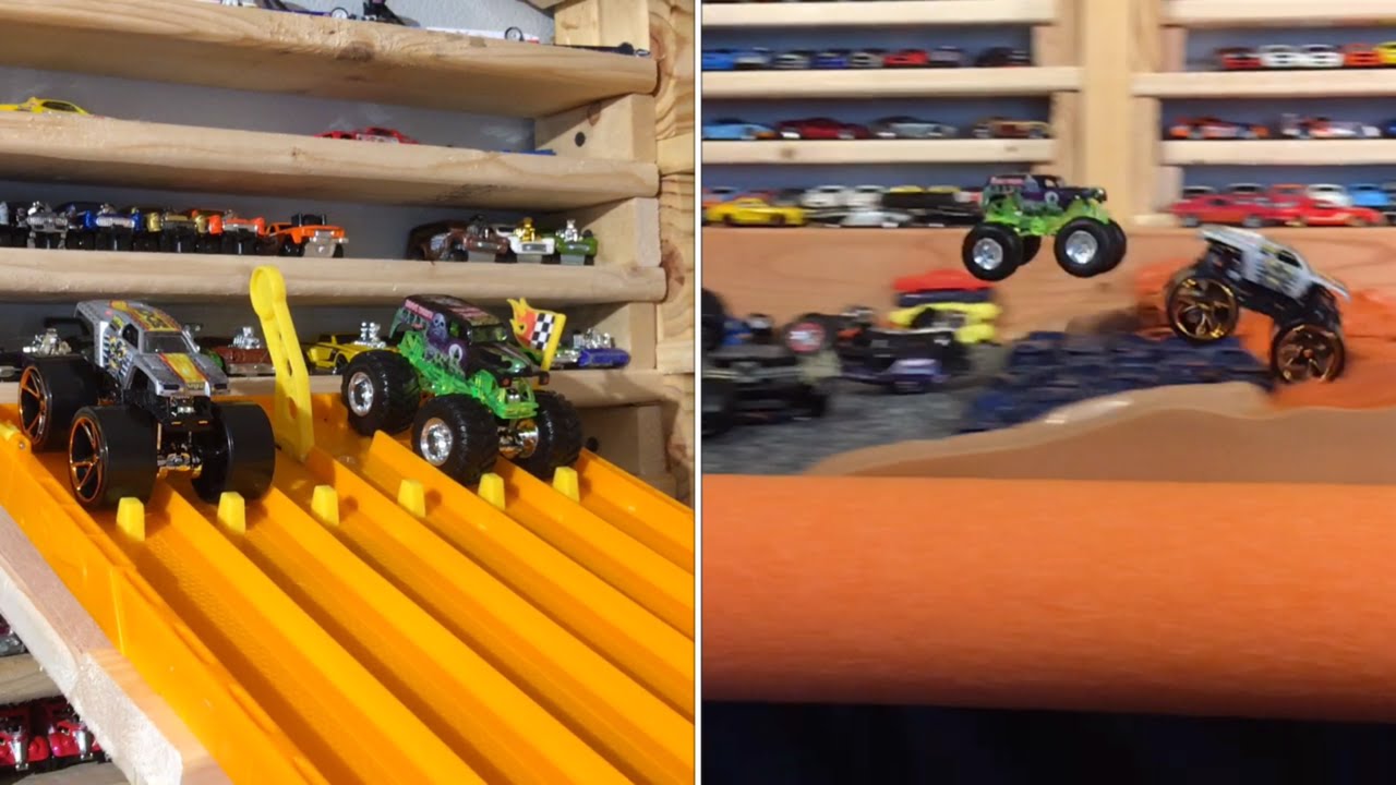 2016 HOT WHEELS MONSTER TRUCK KING OF THE HILL #1