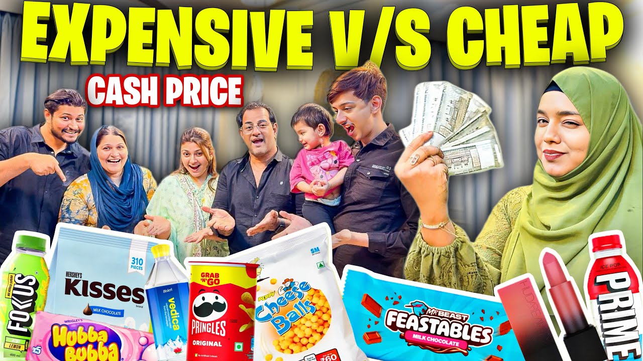 Expensive V/S Cheap 😳 | Winner Ko Milega Cash Prize 😍 | Sufiyan and Nida ♥️