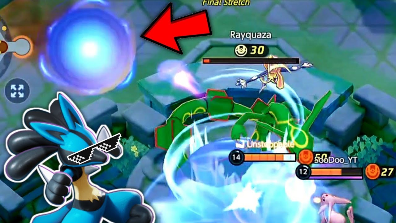 Lucario users be like 2... | Pokemon UNITE clips