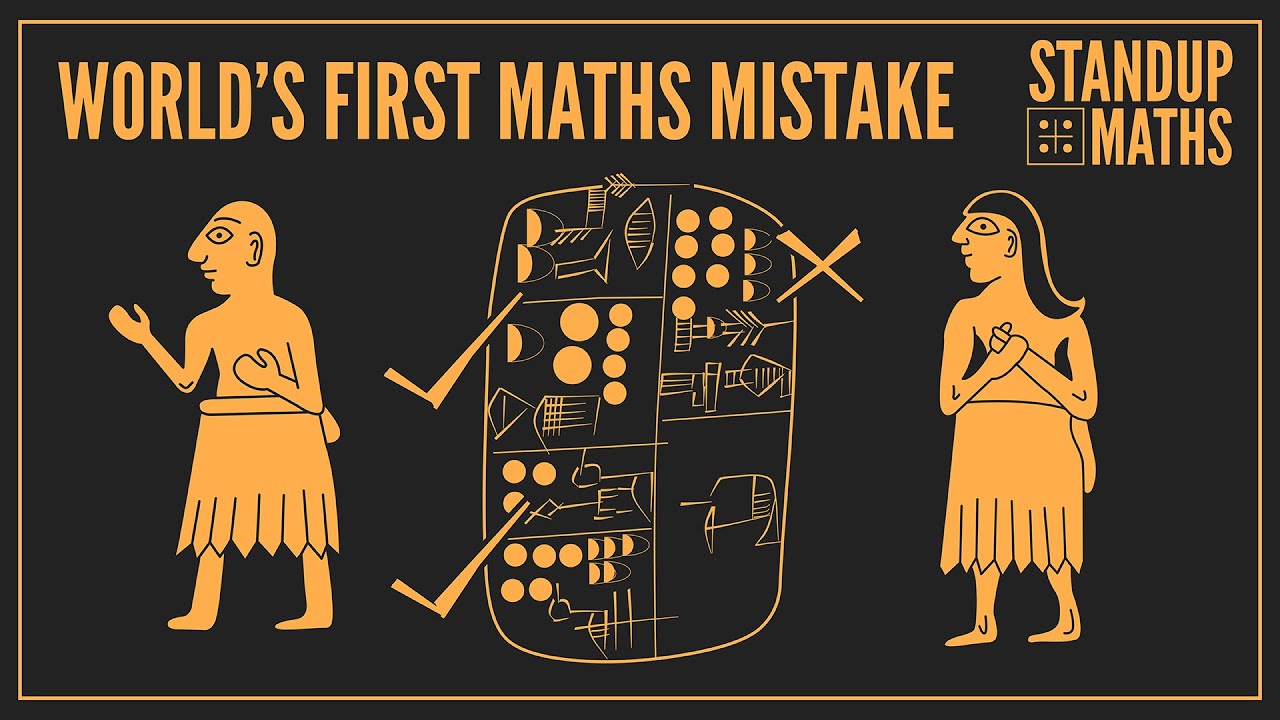 What was the first (known) maths mistake?