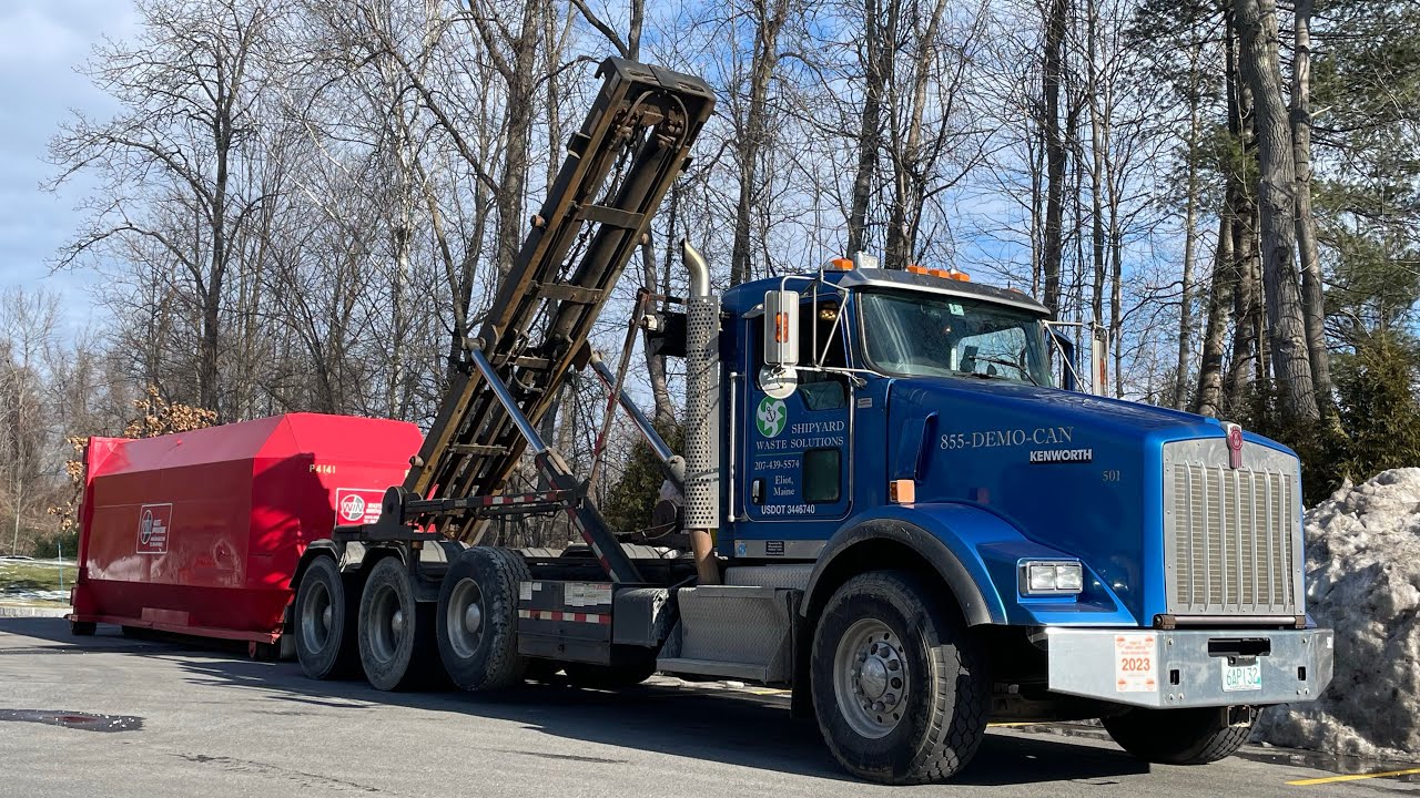 Waste Innovations/Shipyard Waste Solutions 501 ~ Kenworth T800 WasteQuip Accurate Rolloff
