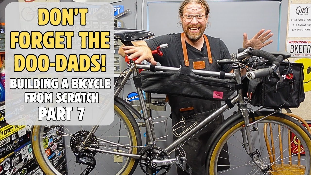 ALL DRESSED UP AND EVERYWHERE TO GO! Part 7 - Accessorizing the bike for bikepacking adventures!
