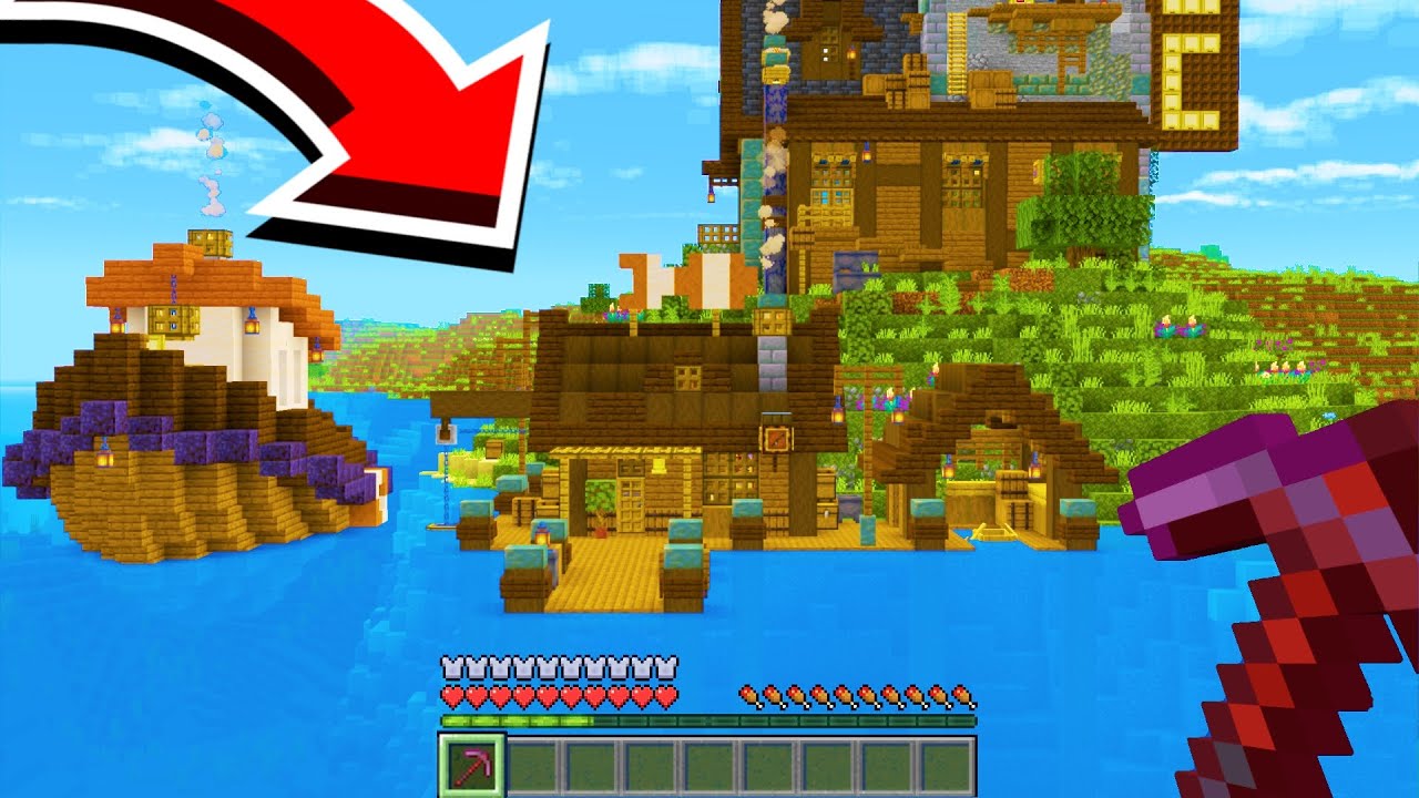 Ik Bouw Een Vissersdorp In Minecraft Survival!