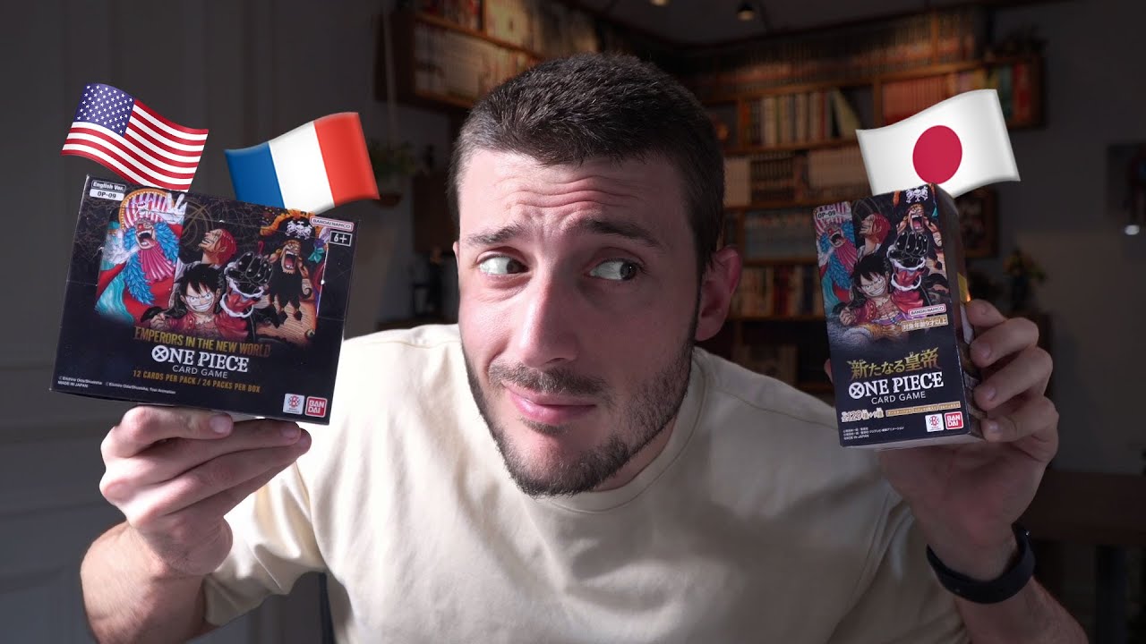 J&rsquo;ai compar&eacute; les cartes One Piece TCG en 3 langues&hellip; voici laquelle vaut VRAIMENT le coup !