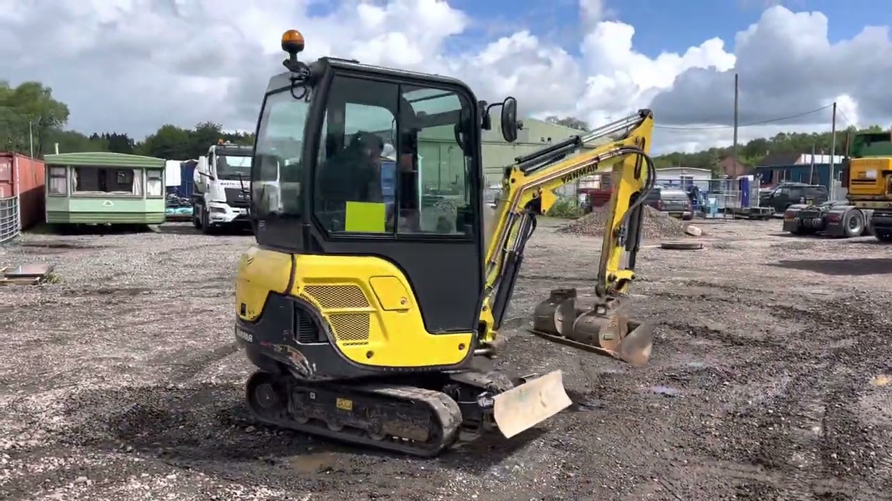2019 Yanmar SV19 Mini Digger, Entered into Auction