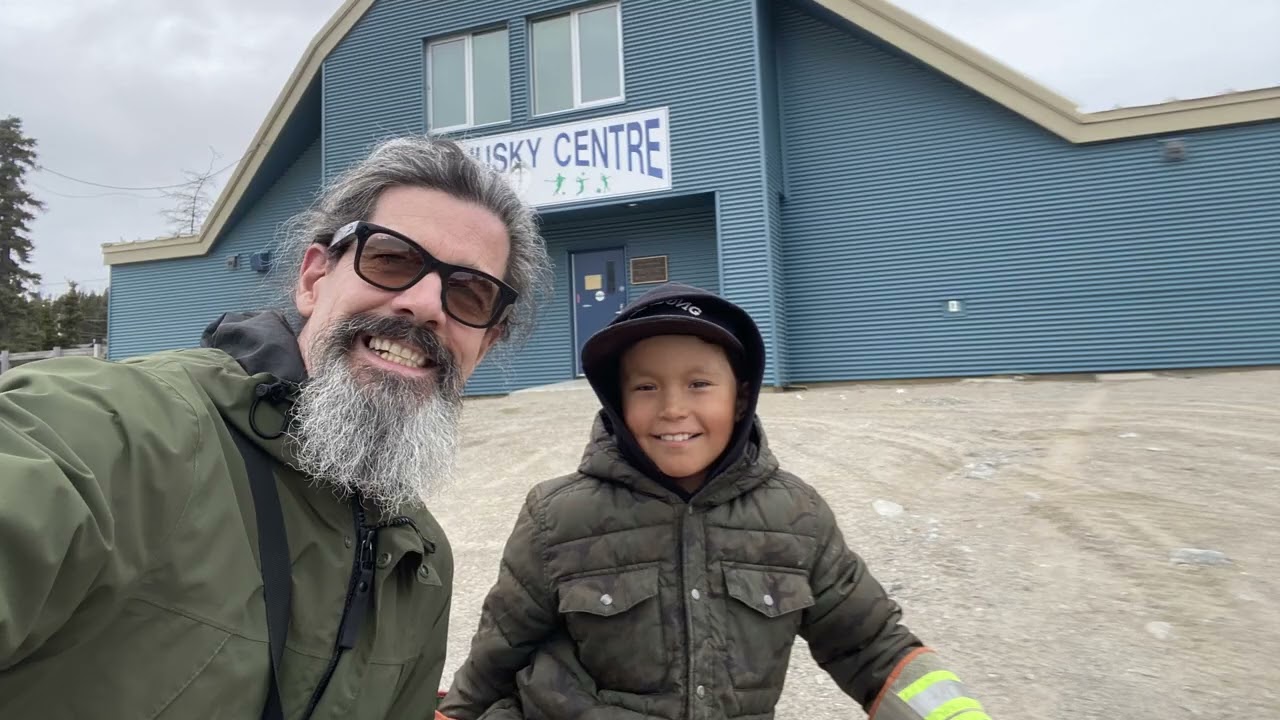 Nain NL touring a remote historic town