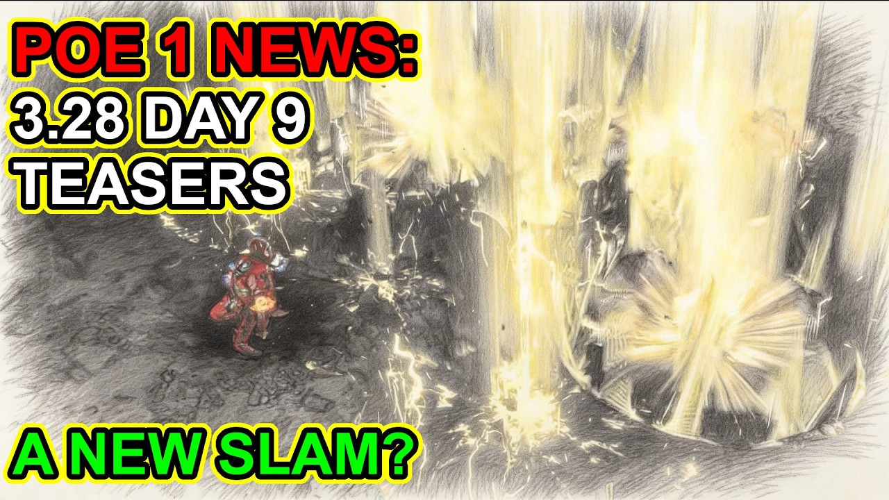 POE 1 News - 3.28 Teasers Day 9 - New Skill - Looks Like A Lightning Slam - Path of Exile Mirage