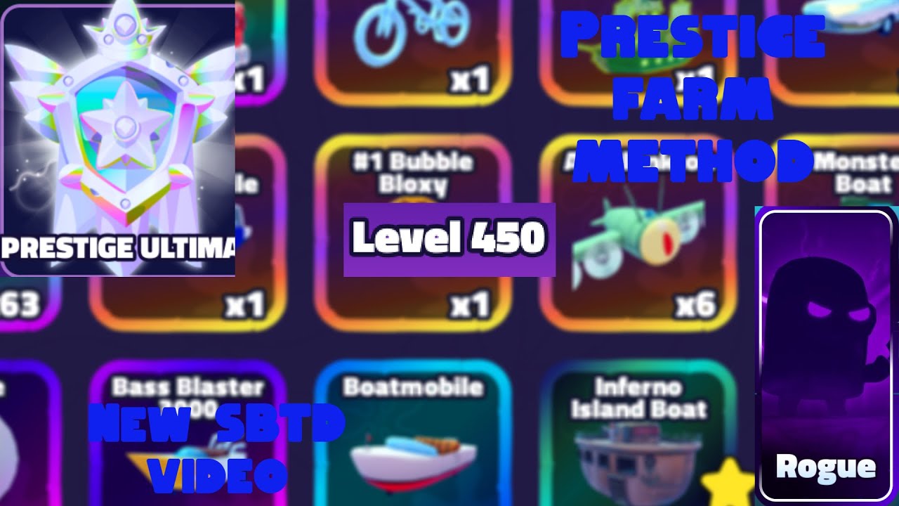 New SBTD Prestige farm method @KrabbyKrew @BlamSpongeYT