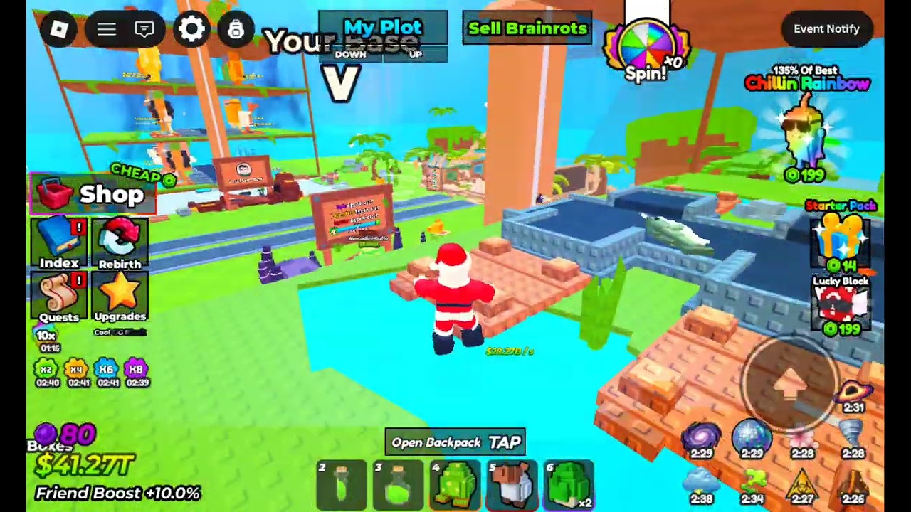 Admin abuse my fishing brainrots 