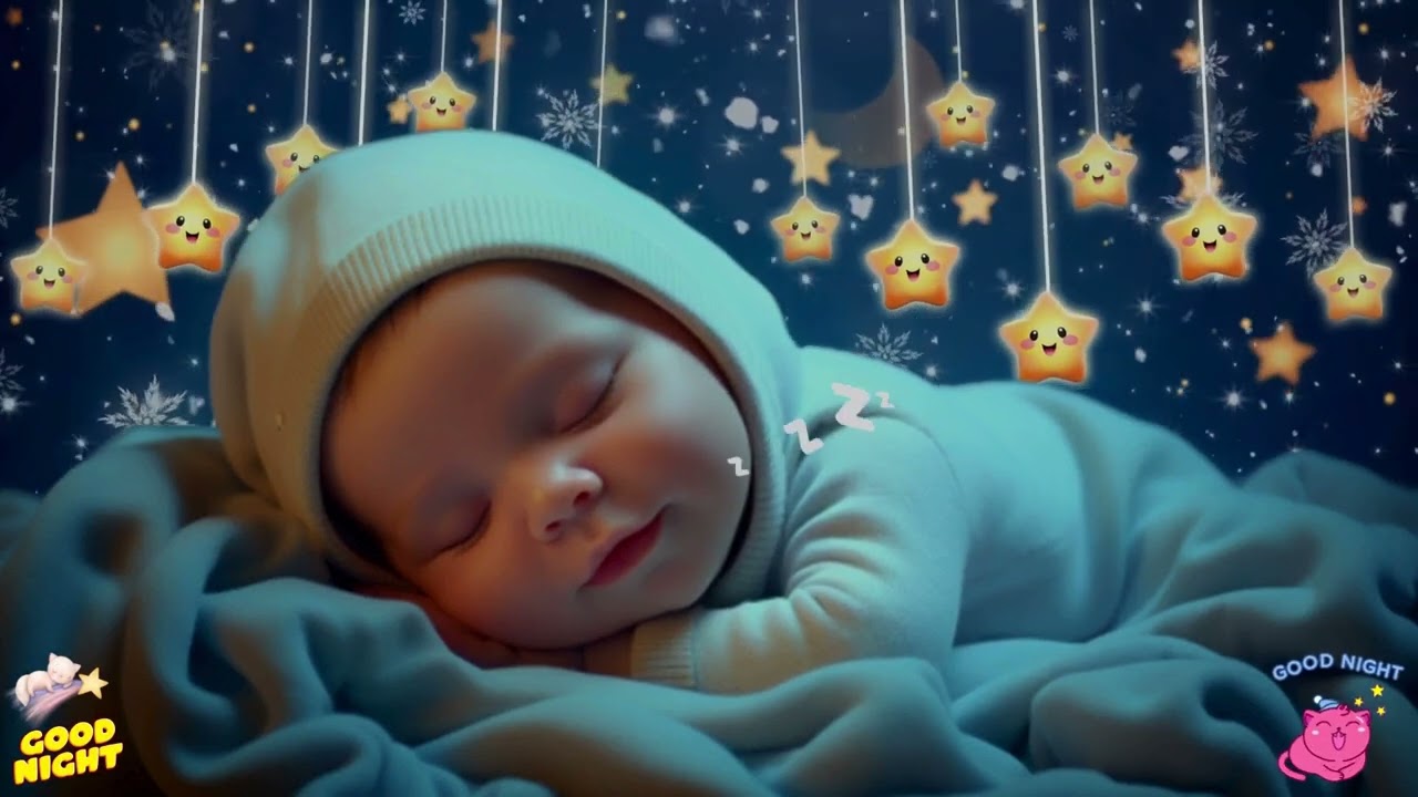 Baby Sleep Music | Mozart Brahms Lullaby 🎵 Instant Baby Sleep & Overcome Insomnia in 3 Minutes