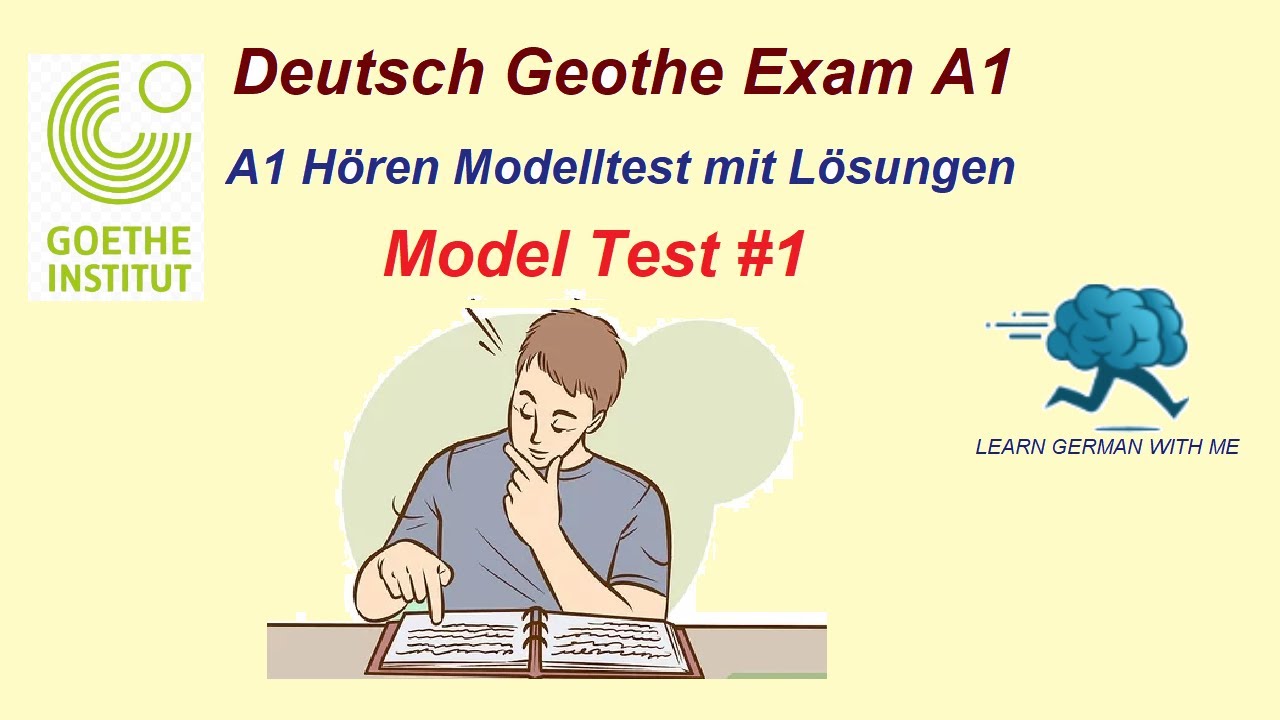 Deutsch A1 Hören mit Lösungen Goethe | 1