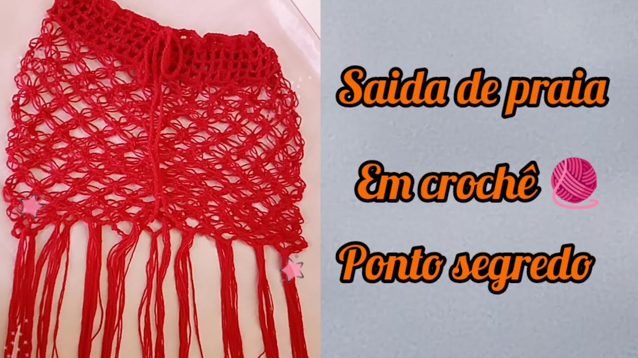 saída de praia ponto segredo com franjas