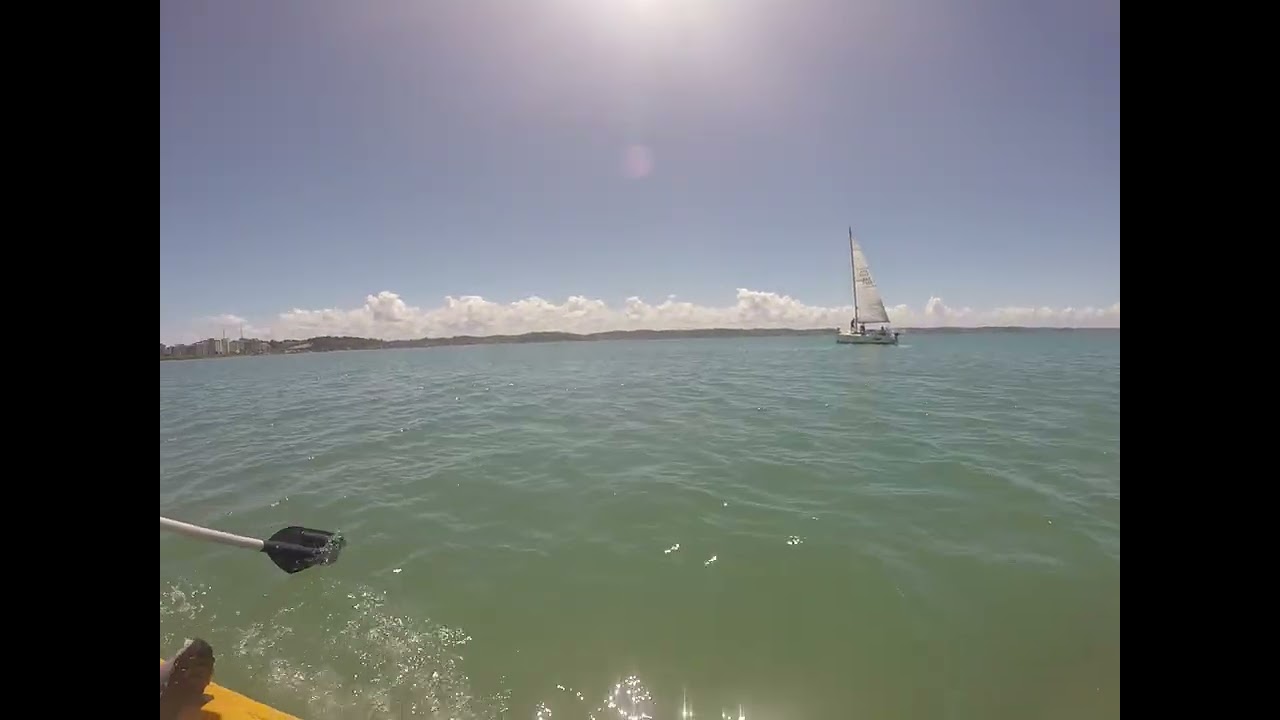 Saindo da prainha 